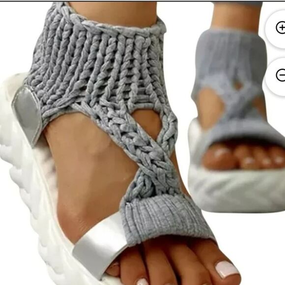 BRAND NEW WOMEN FASHION THICK BOTTOM  PLATFORM SANDALS G1 - Picture 6 of 16